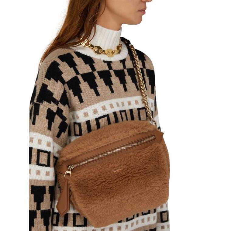 Max Mara NEWBANA Belt Bag, Camel